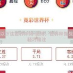 微博可以下注世界杯吗-微博，世界杯新战场下的轻巧赌注