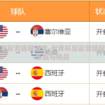 世界杯足彩竞猜冠亚军-世界杯足彩竞猜冠亚军的乐趣与挑战