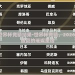 2026世界杯竞猜结果-世界杯竞猜，2026年足球盛夏的璀璨星宿