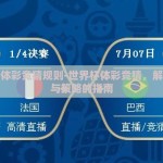 世界杯体彩竞猜规则-世界杯体彩竞猜，解锁乐趣与策略的指南
