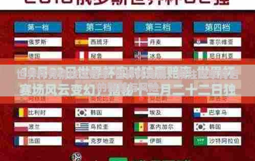世界杯竞猜投注赔率-世界杯竞猜,投注赔率背后的智慧与风险 世界杯竞猜投注赔率-世界杯竞猜,投注赔率背后的智慧与风险
