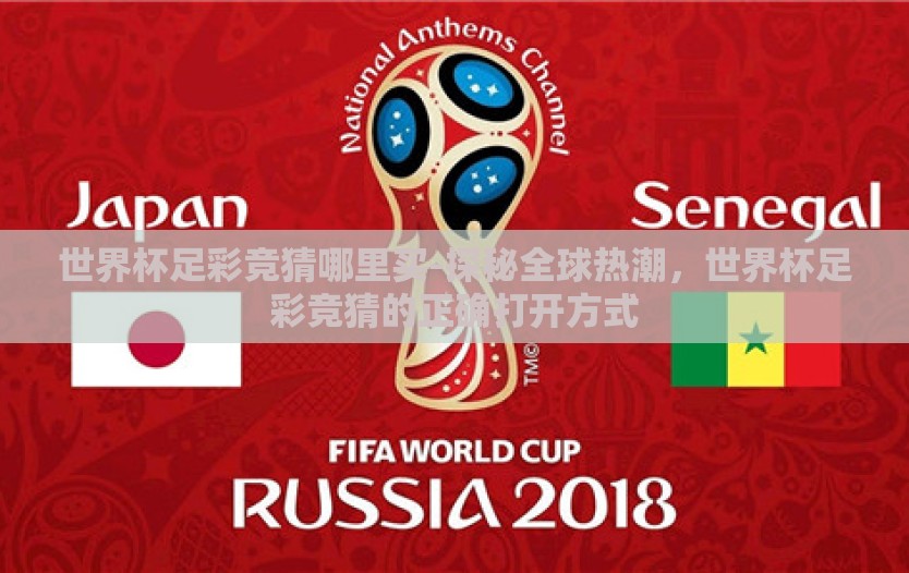 世界杯足彩竞猜哪里买-探秘全球热潮，世界杯足彩竞猜的正确打开方式