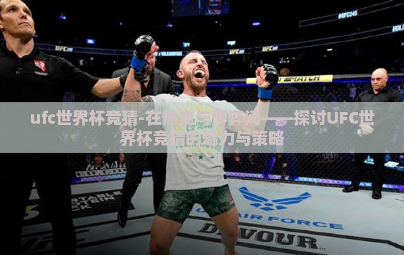ufc世界杯竞猜-在热血与博弈间——探讨UFC世界杯竞猜的魅力与策略