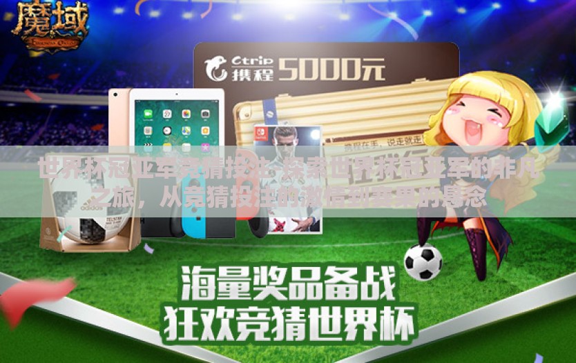 世界杯冠亚军竞猜投注-探索世界杯冠亚军的非凡之旅，从竞猜投注的激情到赛果的悬念