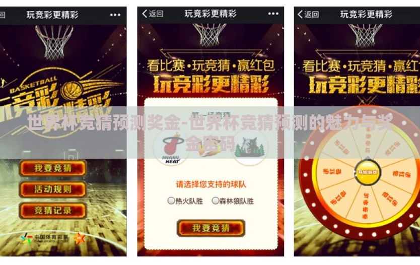 世界杯竞猜预测奖金-世界杯竞猜预测的魅力与奖金密码