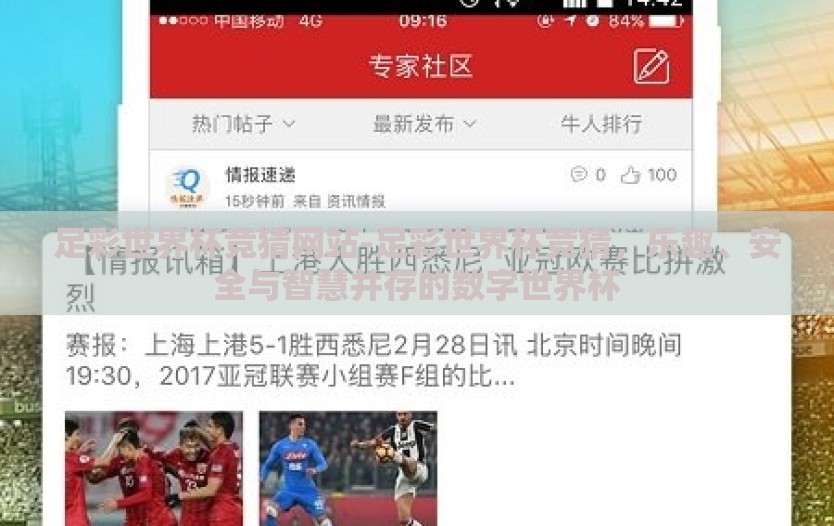 足彩世界杯竞猜网站-足彩世界杯竞猜，乐趣、安全与智慧并存的数字世界杯