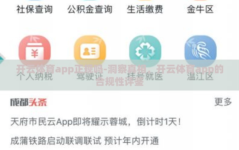 开云体育app正规吗-洞察真相，开云体育app的合规性评鉴
